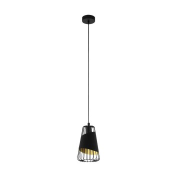 Eglo AUSTELL Lampadario a sospensione Nero, 1-Luce