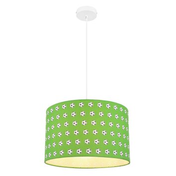 Lampadario a sospensione Globo LEMMI Bianco, 1-Luce