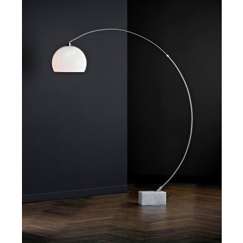 Paul Neuhaus MANI Lampada da terra Acciaio inox, 1-Luce