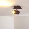 Zuoz Plafoniera Ruggine, 1-Luce