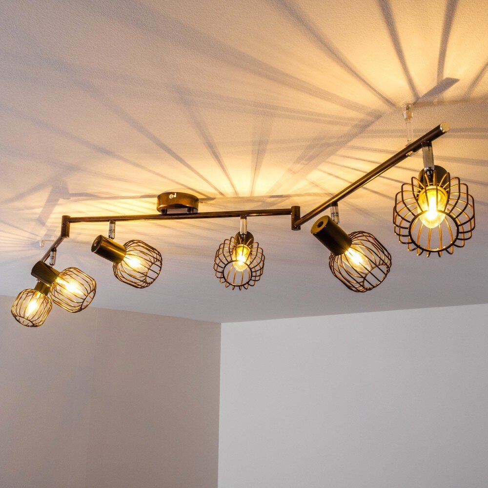Cancun Faretto da soffitto Marrone, 6-Luci main product photo