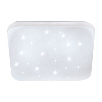 Eglo FRANIA-S Plafoniera LED Bianco, 1-Luce