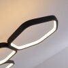 Halmstad Plafoniera LED Nero, 1-Luce