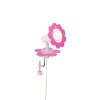 Elobra BLÜTE Lampada con pinza Fucsia, 1-Luce