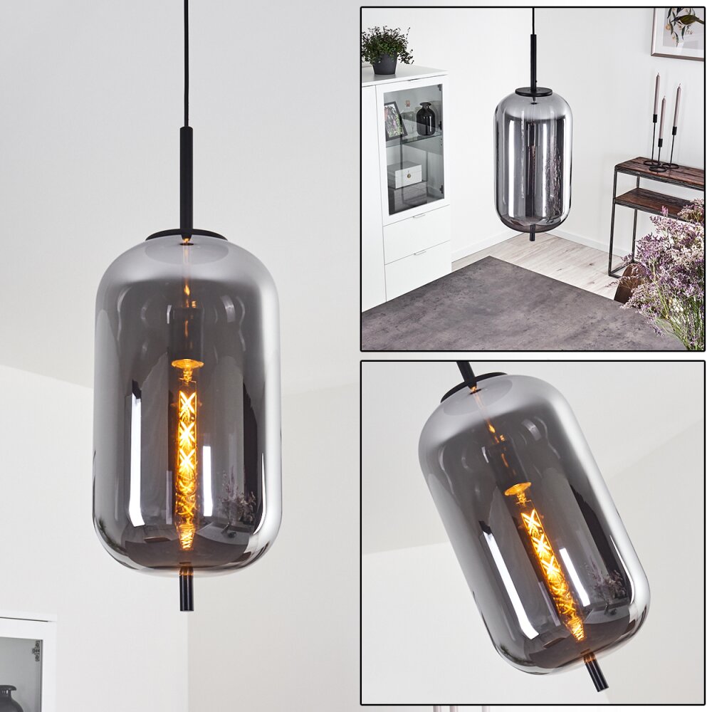 Verbania Lampadario a sospensione Nero, 1-Luce main product photo
