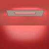 Leuchten-Direkt RECESS Plafoniera LED Bianco, 2-Luci, Telecomando, Cambia colore