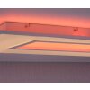 Leuchten-Direkt RECESS Plafoniera LED Bianco, 2-Luci, Telecomando, Cambia colore