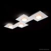 Grossmann KARREE Plafoniera LED Alluminio, Ramato, 4-Luci