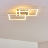 Lithgow Plafoniera LED Argento, 1-Luce