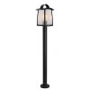 Lutec KELSEY Lampioncino Segnapasso Nero, 1-Luce