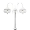 Konstsmide Libra Testa della lampada Bianco, 2-Luci