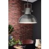 EGLO LUBENHAM Lampadario a sospensione Crema, Nichel opaco, 1-Luce EGLO LUBENHAM Lampadario a sospensione Crema, Nichel opaco, 1-Luce