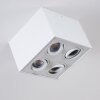 Baishan Plafoniera Bianco, 4-Luci