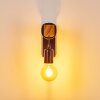 Barbengo Applique Marrone, Nero, 1-Luce