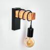 Barbengo Applique Marrone, Nero, 1-Luce