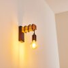 Barbengo Applique Marrone, Nero, 1-Luce