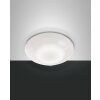 Fabas Luce Ostuni Plafoniera LED Bianco, 1-Luce