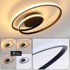 Leksund Plafoniera LED Nero, 1-Luce