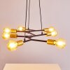 Coppet Lampada a Sospensione Nero-Oro, 7-Luci