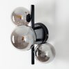 Chariton Applique LED Nero, 3-Luci