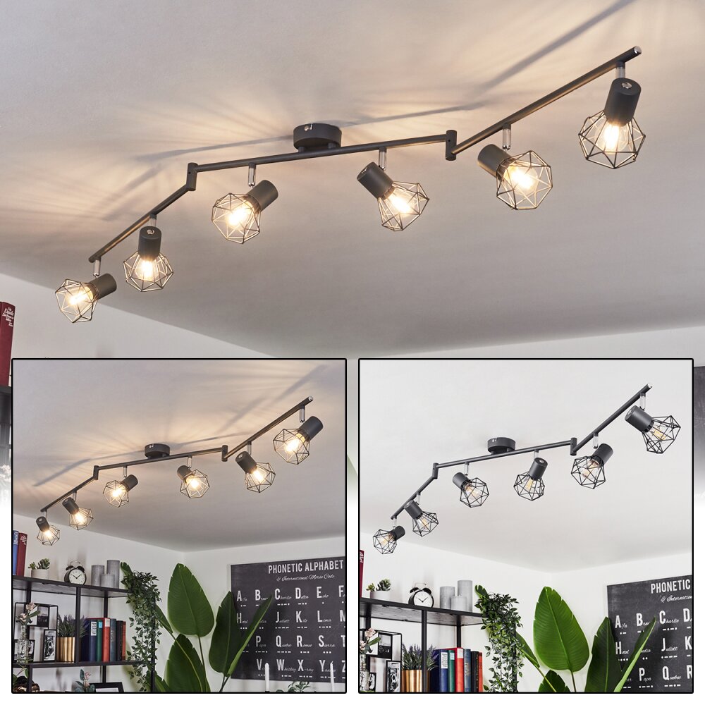 Gullspang Plafoniera Antracite, 6-Luci main product photo
