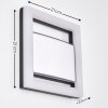 Linna Applique da esterno LED Alluminio, 1-Luce