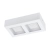 Eglo FERREROS Plafoniera LED Bianco, 2-Luci