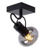 Faretto da soffitto Lucide MADEE Nero, 1-Luce