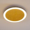 Aitrach Plafoniera LED Oro, 1-Luce