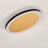 Aitrach Plafoniera LED Oro, 1-Luce