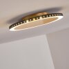 Aitrach Plafoniera LED Oro, 1-Luce