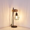 Barbengo Lampada da Tavolo Legno chiaro, Nero, 1-Luce