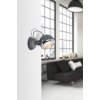 Brilliant Rider Faretto da parete Grigio, 1-Luce