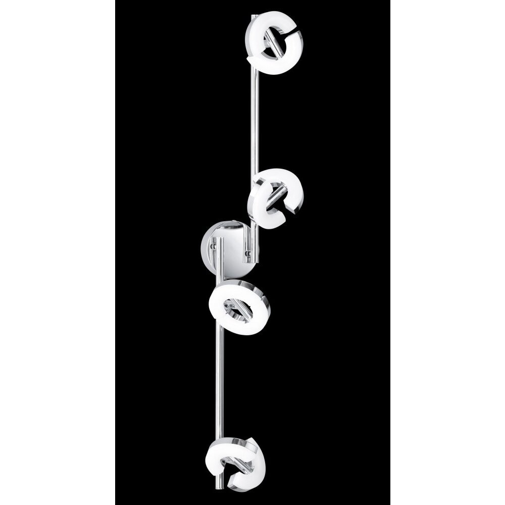 Honsel Donut Plafoniera LED Cromo, 4-Luci main product photo