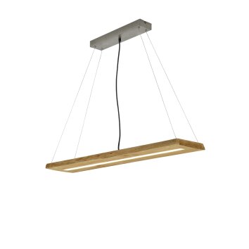 Trio Brad Lampada a Sospensione LED Legno chiaro, 1-Luce