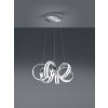 Lampada a Sospensione Trio Leuchten CARRERA LED Alluminio, 1-Luce