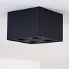 Baishan Plafoniera Nero, 4-Luci