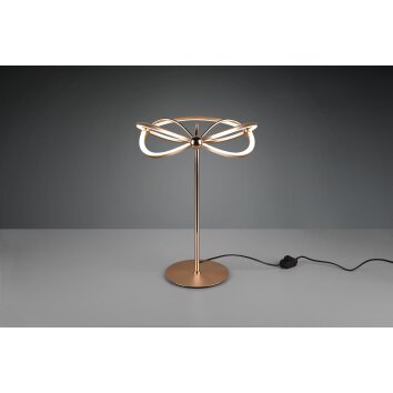 Trio Charivari Lampada da tavolo LED Ottone, 1-Luce