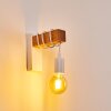 Barbengo Applique Marrone, Bianco, 1-Luce