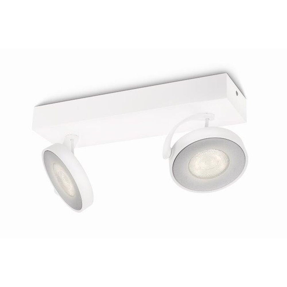 Philips Clockwork Plafoniera LED Bianco, 2-Luci main product photo