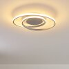 Leksund Plafoniera LED Argento, 1-Luce