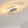 Leksund Plafoniera LED Argento, 1-Luce