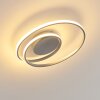 Leksund Plafoniera LED Argento, 1-Luce