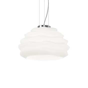 Ideal Lux KARMA Lampadario a sospensione Cromo, 1-Luce