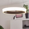 Mackay Plafoniera LED Antracite, Bianco, 1-Luce, Telecomando