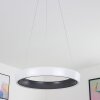 Mackay Plafoniera LED Antracite, Bianco, 1-Luce, Telecomando