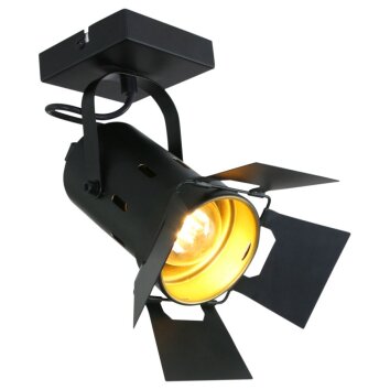 Steinhauer Woschnik Plafoniera Nero, 1-Luce