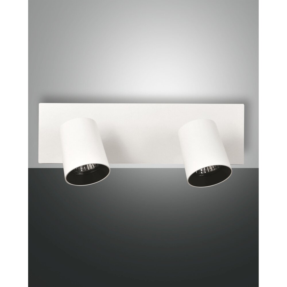 Fabas Luce Modo Plafoniera Bianco, 2-Luci main product photo