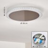 Aitrach Plafoniera LED Argento, 1-Luce