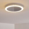 Aitrach Plafoniera LED Argento, 1-Luce